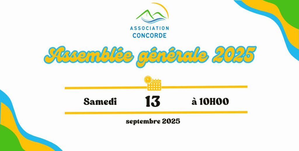 Assemblée Générale 2025 de l’Association Concorde